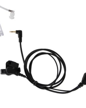 Oreillette PTT TORSADE TRANSPARENTE UNE FICHE