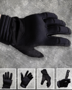 Gants coqués anti-coupure N. III MISSION HOSTILE - XL