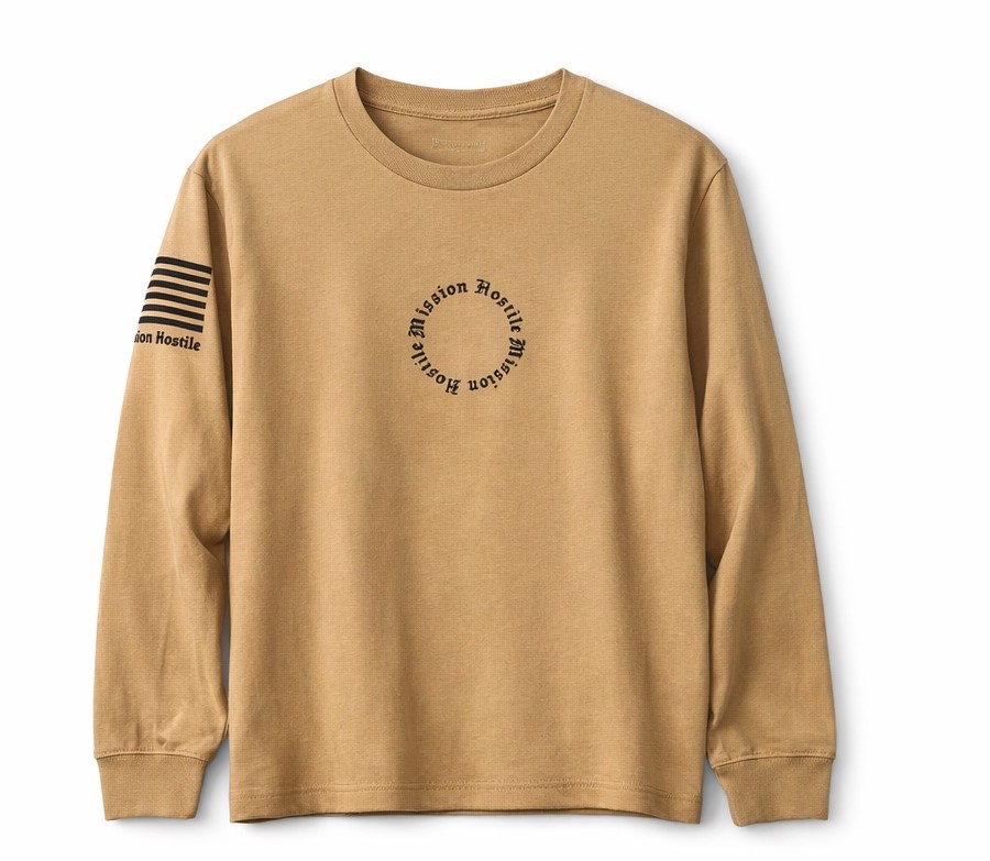 T SHIRT MANCHE LONGUE MISSION HOSTILE