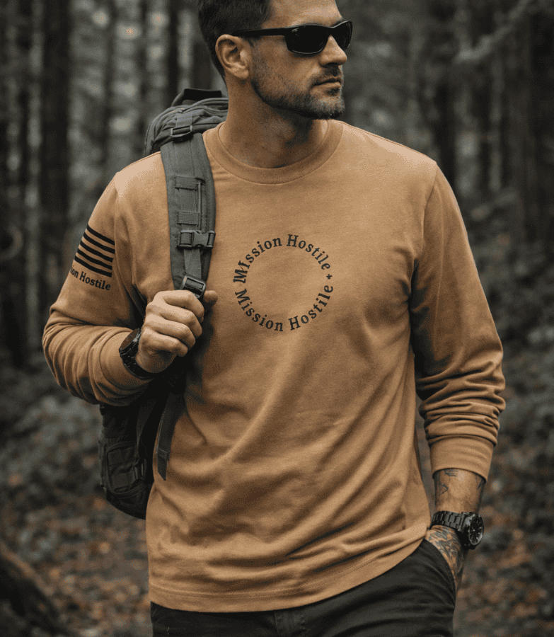 T SHIRT MANCHE LONGUE MISSION HOSTILE – Image 2