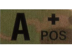 PATCH  GROUPE SANGUIN IR MULTICAM