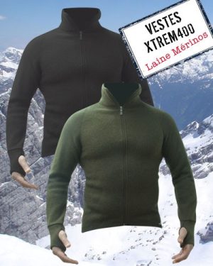 Veste Xtrem 400 En Laine Merinos